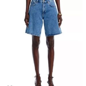 rag & bone Medium Blue Denim Shorts